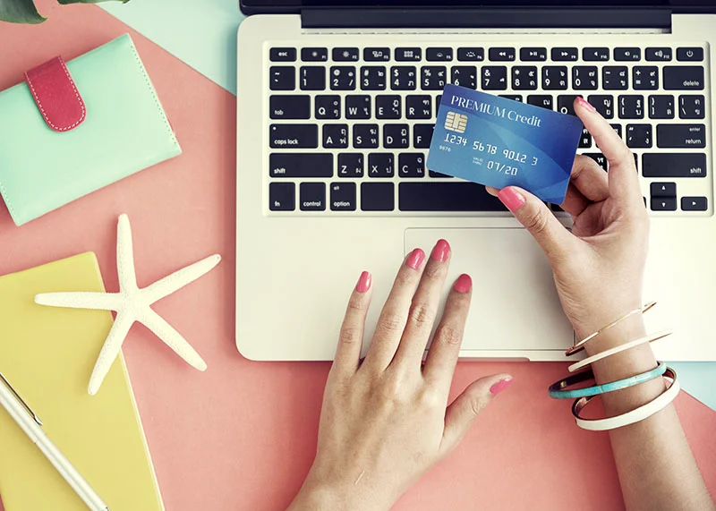 Credit Card Online Shopping Spending Payment Concept